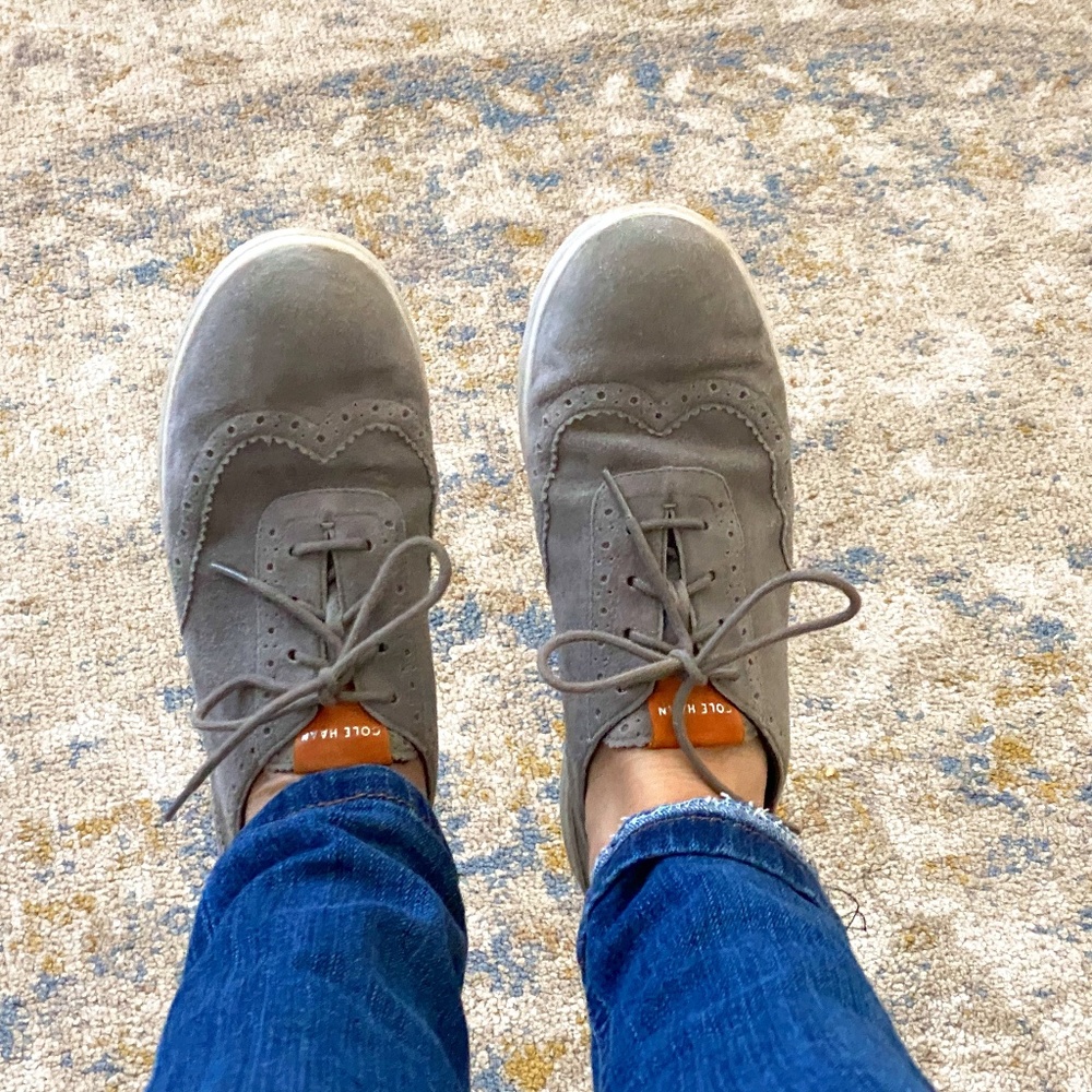 Cole Haan Suede Oxfords